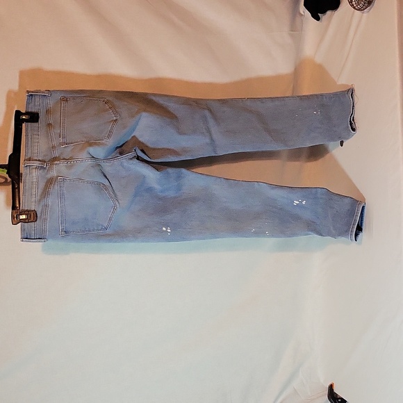 Old Navy, Skinny Bleach Specks Jeans, size 12 - Picture 2 of 3